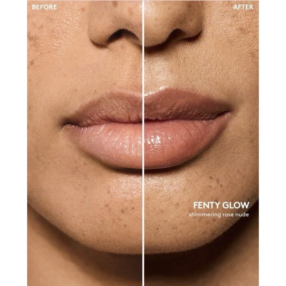 FENTY BEAUTY BY RIHANNA GLOSS BOMB LUMINIZING LIP OIL N GLOSS  06 FENTY GLOW